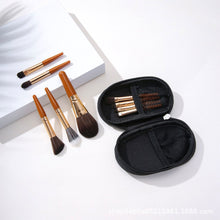 Load image into Gallery viewer, 9pcs/set Mini Portable Makeup Brushes Skin Friendly Soft Eye Shadow Blusher Brush Makeup Brushes Set Makeup Tools