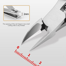 Load image into Gallery viewer, Folding Stainless Steel Nail Clipper Portable Durable Exfoliating Embedded Nails Nail Clipper Eagle Nose Pliers Manicure Tool