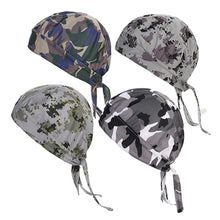 Load image into Gallery viewer, 1PC Outdoor Camo Riding Head Cover Sunscreen Moisture Absorption Breathable Fitness Sports Pirate Hat Riding Hood Baseball Headband