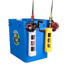 Load image into Gallery viewer, 1PC DIY Fishing Rod Plunger Tool Fixed On The Lure Box Pole Baitcasting Reel Storage Bucket Fishing Accessories