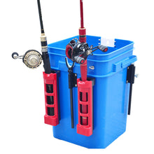 Load image into Gallery viewer, 1PC DIY Fishing Rod Plunger Tool Fixed On The Lure Box Pole Baitcasting Reel Storage Bucket Fishing Accessories