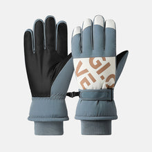 Load image into Gallery viewer, 1 Pair Winter Warm Couple Ski Gloves Waterproof Touch Screen Sports Gloves For Outdoor Riding Warm Equipment