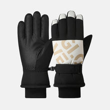 Load image into Gallery viewer, 1 Pair Winter Warm Couple Ski Gloves Waterproof Touch Screen Sports Gloves For Outdoor Riding Warm Equipment