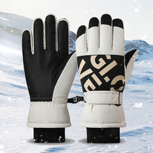 Load image into Gallery viewer, 1 Pair Winter Warm Couple Ski Gloves Waterproof Touch Screen Sports Gloves For Outdoor Riding Warm Equipment