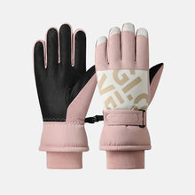 Load image into Gallery viewer, 1 Pair Winter Warm Couple Ski Gloves Waterproof Touch Screen Sports Gloves For Outdoor Riding Warm Equipment
