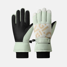 Load image into Gallery viewer, 1 Pair Winter Warm Couple Ski Gloves Waterproof Touch Screen Sports Gloves For Outdoor Riding Warm Equipment