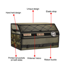 Load image into Gallery viewer, Car Trunk Storage Box Oxford Cloth Foldable Car Organize Box Multi-Function Large Capacity Car Rear Containing Package