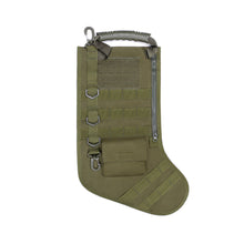Load image into Gallery viewer, Outdoor Multifunctional Tactical Christmas Socks MOLLE Military Bag EDC Accessories Package Holiday Dress Storage Hanging Bag