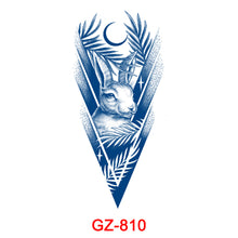 Load image into Gallery viewer, Twelve Zodiac Dumb Face Non Reflective Fruit Juice Herbal Tattoo Sticker Pure Plant Semi Permanent Imitation Tattoo Sticker