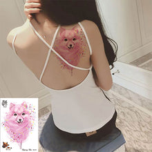 Load image into Gallery viewer, Twelve Zodiac Colorful Cartoon Tattoos Sticker Simulated Tattoos Sticker Creative Animal Women Men Tattoo Stickers