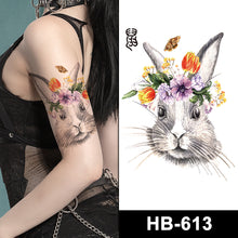 Load image into Gallery viewer, Twelve Zodiac Colorful Cartoon Tattoos Sticker Simulated Tattoos Sticker Creative Animal Women Men Tattoo Stickers