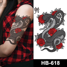 Load image into Gallery viewer, Twelve Zodiac Colorful Cartoon Tattoos Sticker Simulated Tattoos Sticker Creative Animal Women Men Tattoo Stickers