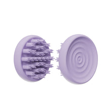 Load image into Gallery viewer, Silicone Circular Dry Wet Dual Purpose Shampoo Brush Massage and Cleaning Shampoo Brush Head Massage Shampoo Brush