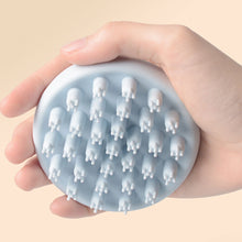 Load image into Gallery viewer, Silicone Circular Dry Wet Dual Purpose Shampoo Brush Massage and Cleaning Shampoo Brush Head Massage Shampoo Brush