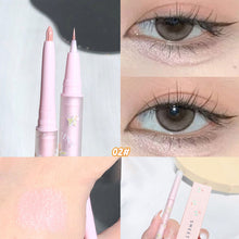 Load image into Gallery viewer, High-gloss Lying Silkworm Pen Dessert Fruit Shadow Eyemazing Pen Pen Lasting Natural Eyeliner Pen Female Women Cosmetics
