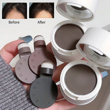 Load image into Gallery viewer, Hair Fluffy Powder Black Blonde Root Cover Hair Concealer Coverag Paint Repair Fill in Shadow Thinning Eyebrow Powder