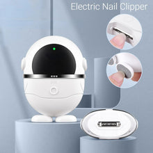 Load image into Gallery viewer, Multifunctional Automatic Nail Polisher Electric Nail Clipper Anti-pinch Electric Nail Clipper for Children and Adults Nails Drill