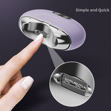 Load image into Gallery viewer, Anti-Splash Safe Nail Machine Automatic Electric Nail Clipper Trimmer Nail Scissors Manicure Machine Adult Children Nails Drill