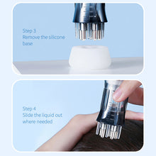 Load image into Gallery viewer, Portable Mini Essential Oil Liquid Guiding Massager Scalp Applicator Liquid Comb Massage Comb Anti Hair Loss Scalp Care Tools