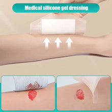 Load image into Gallery viewer, Self Adhesive Silicone Bedsore Patch Silicone Gel Foam Dressing for Elderly Hip Wound Polyurethane Foam Dressing Patches