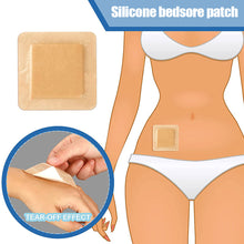Load image into Gallery viewer, Self Adhesive Silicone Bedsore Patch Silicone Gel Foam Dressing for Elderly Hip Wound Polyurethane Foam Dressing Patches
