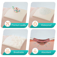 Load image into Gallery viewer, Self Adhesive Silicone Bedsore Patch Silicone Gel Foam Dressing for Elderly Hip Wound Polyurethane Foam Dressing Patches