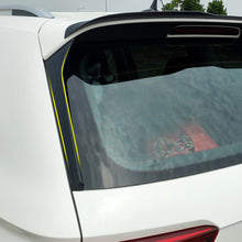 Load image into Gallery viewer, 2Pcs Rear Window Spoiler Side Wing Cover Trim For VW Tiguan R-Line 2017-2022 Glossy Black Carbon Fiber