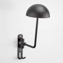 Load image into Gallery viewer, Motorcycle Helmet Wall Mount Rack with Double Hook 180 Rotation Helmets Display Holder Helmet/Jacket Hanger Bike Helmet Holder