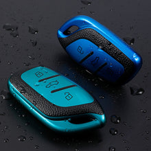 Load image into Gallery viewer, Car Smart Key Cover Case Holder Bag Keychain Fob Protector Cover TPU Leather for Roewe RX5 I5 I6 RX3 RX8 ERX5 for MG ZS EV MG6 EZS