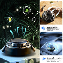 Load image into Gallery viewer, Solar Rotation Car Air Freshener Automatic Car Perfume Diffuser Essential Oil Diffuser Lasting Fragrance Dashboard Ornaments