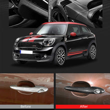Load image into Gallery viewer, 2Pcs Car Exterior Door Handle Cover Trim Sticker Gloss Black for MINI Cooper S JCW R50 R52 R53 R55 R56 R57 R58 R59 R61 Car-Styling Accessories