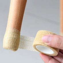 Load image into Gallery viewer, 2.5cm*4.5m/roll Self Adhesive Chair Leg Cover Table Leg Wrap Anti-slip Stool Legs Protection Pad Furniture Foot Silent Mat