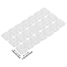 Load image into Gallery viewer, 20pcs/set Mini Wall Transparent Removable Hook Strong Cable Clamp Adhesive Key Hook Rack Bathroom Kitchen Towel Hanger