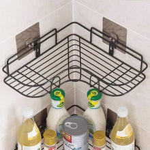 Load image into Gallery viewer, 5pcs Wall Hook for Storage Rack Replacement Self Adhesive Hooks No Drill Hanger Hook Organizer Puch Free Shelf Hooks