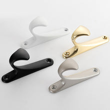 Load image into Gallery viewer, Aluminum Alloy Coat Clothes Hanger Wall Door Hanging Hook Key Holder Hat Scarf Handbag Storage Hanger Bathroom Rack Home Hardware