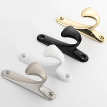 Load image into Gallery viewer, Aluminum Alloy Coat Clothes Hanger Wall Door Hanging Hook Key Holder Hat Scarf Handbag Storage Hanger Bathroom Rack Home Hardware