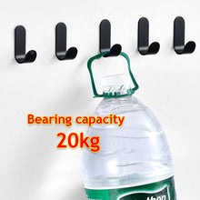 Load image into Gallery viewer, 5pcs Heavy Duty Carbon Steel Hooks Kitchen Bathroom Storage Rack Door Wall Clothes Hook Hanger Hanging Household Accessories