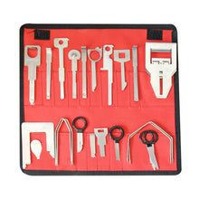 Load image into Gallery viewer, 20Pcs/38Pcs Metal Car CD Player Disassembly Tools Audio Release Keys Extractor CD Player Remover Installer Repair Tools
