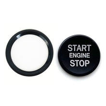 Load image into Gallery viewer, 2Pcs Car Start Ignition Engine Start Stop Button Ring Cover Trim Sticker For Audi Q5/Q7/A8L/A5/A6L/A4L Button Decoration Switch Accessories
