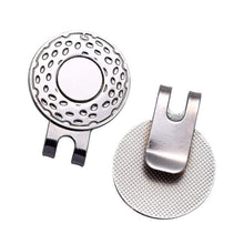 Load image into Gallery viewer, 20MM/25MM Golf Mark Round Coin Cap Clip Catalpa Alloy Magnetic Ball Position Mark Golf Accessories