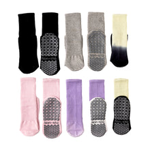 Load image into Gallery viewer, 1 Pair Autumn Winter Extended Yoga Pilates Socks Professional Silicone Non-Slip Long Cylinder Pressure Sports Socks Indoor Jump Rope Stretching Fitness Equipment