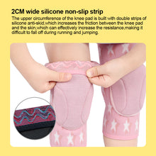 Load image into Gallery viewer, 1PC Children Anti-Collision Anti-Fall Sponge Knee Protection Running Roller Skating Cycling Knee Protection Equipment Star Pattern Sports Protective Gear