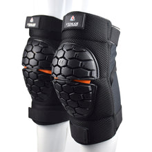 Load image into Gallery viewer, 1Pair Knight Off-Road Motorcycle Turtle Shell Shape Protective Knee Pads Four Seasons Anti-Fall Anti-Collision Warm Protection M-XL