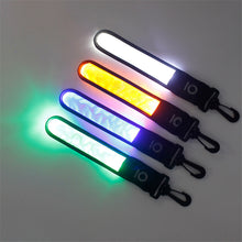 Load image into Gallery viewer, LED Luminous Backpack Warning Light Night Outdoor Cycling Running Safety Warning Signs Camping Trip Party Bag Decoration