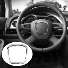 Load image into Gallery viewer, Car Steering Wheel Panel Frame Ring Sticker Trim Center Cover Protector For Audi Q5 Q7 C7 A3 A4 A5 A6 B6 B7 B8 B8 S3 8P