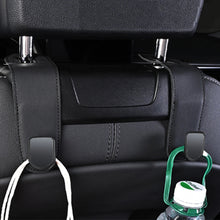 Load image into Gallery viewer, 1PC Car Back Seat Hooks Tools Leather Auto Seat Headrest Hooks Storage Hanger Automotive Interior Accessories