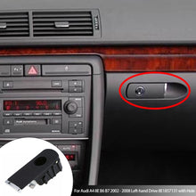 Load image into Gallery viewer, Car Glove Box Lock Lid Handle Without Hole for Audi A4 8E B6 B7 2002 - 2008 Left-hand Drive 8E1857131 with Hole