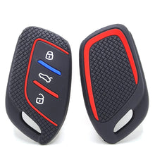 Load image into Gallery viewer, Silicone 3 Button Key Cover Case Key Protection Chain Holder Shell For MG4 MG5 MG6 MG ZS EV HS EHS ZX GT Roewe RX3 RX8 ERX5 RX5 I6 I5