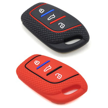 Load image into Gallery viewer, Silicone 3 Button Key Cover Case Key Protection Chain Holder Shell For MG4 MG5 MG6 MG ZS EV HS EHS ZX GT Roewe RX3 RX8 ERX5 RX5 I6 I5