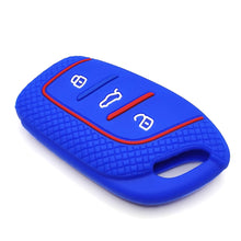 Load image into Gallery viewer, Silicone 3 Button Key Cover Case Key Protection Chain Holder Shell For MG4 MG5 MG6 MG ZS EV HS EHS ZX GT Roewe RX3 RX8 ERX5 RX5 I6 I5